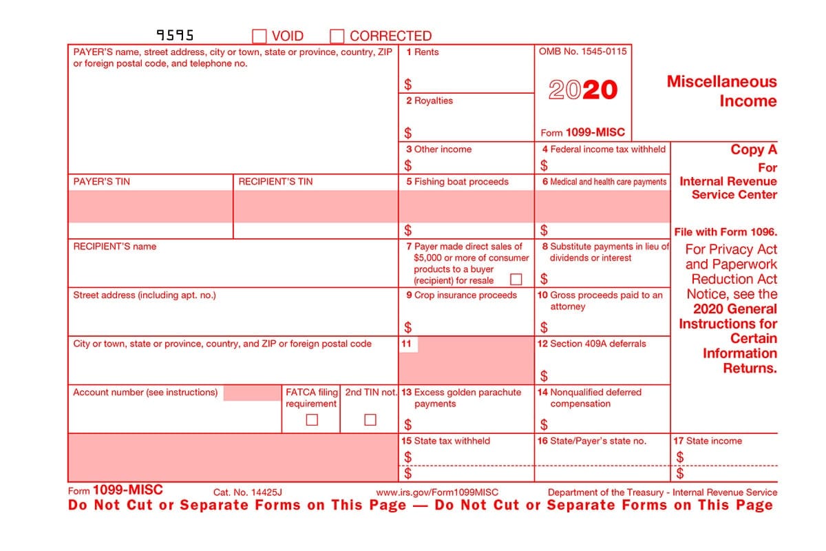 Form 1099-MISC