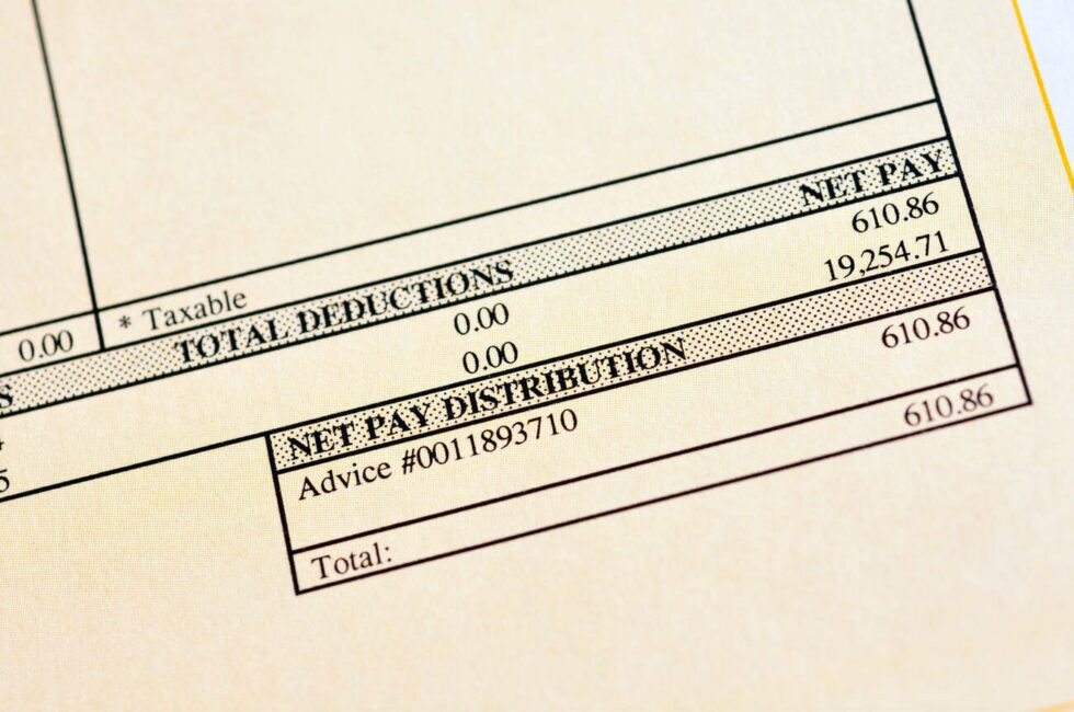 Non Negotiable Pay Stub How It Impacts Payroll Records